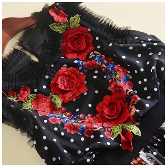 The Anina Silk Floral Maxi Dress - Picture 6 of 8